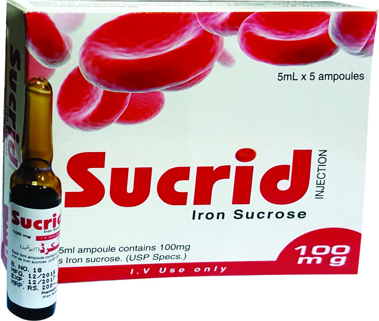 Sucrid Injection 100mg